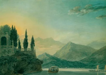 Isola Bella, Lake Maggiore, at dusk